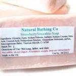 Organic Strawberry Smoothie Handmade Glycerin Soap..