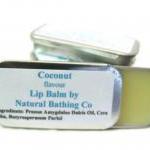 Coconut Flavored Lip Balm Tin Natural Lip Balm Lip..