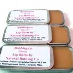 Flavored Lip Balm Bubblegum Natural Lip Balm Tin..