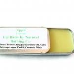Apple Flavored Lip Balm Tin Natural Lip Salve
