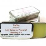 Toffee Lip Balm Tin Natural Flavored Lip Salve..